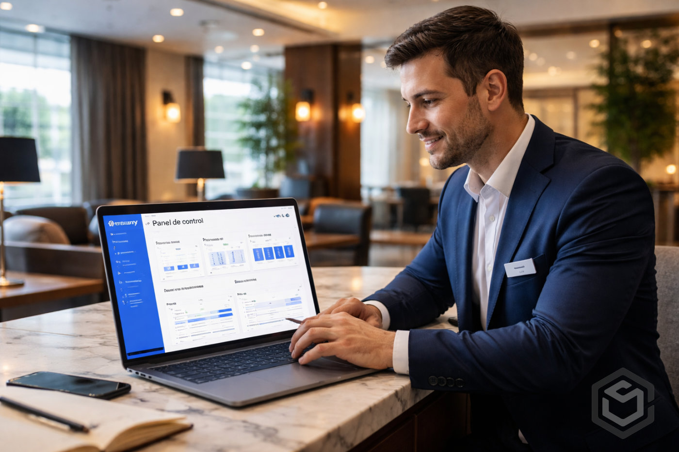 solución ideal para hoteles pequeños y medianos eficiente