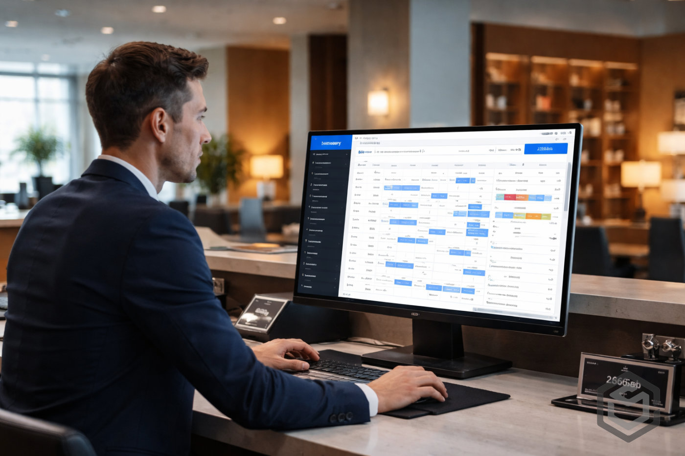 Imagen profesional de errores motor de reservas en sistema hotelero moderno