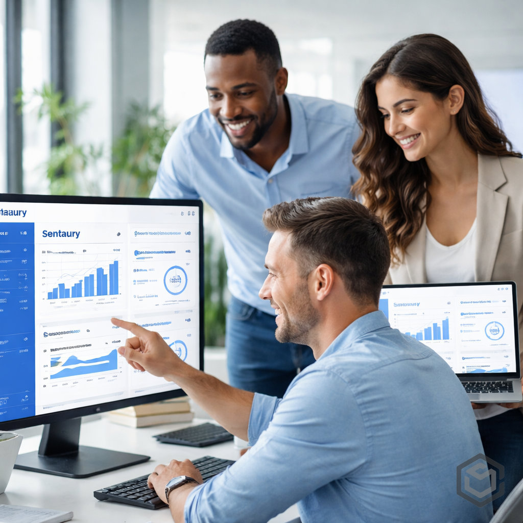 Representación visual de automatización hotelera eliminando tareas manuales